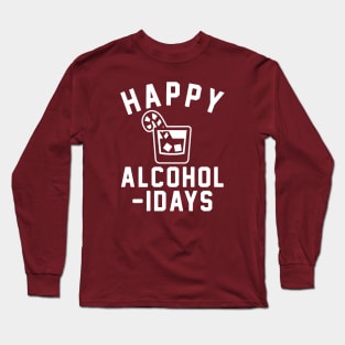 Happy Alcoholidays Long Sleeve T-Shirt